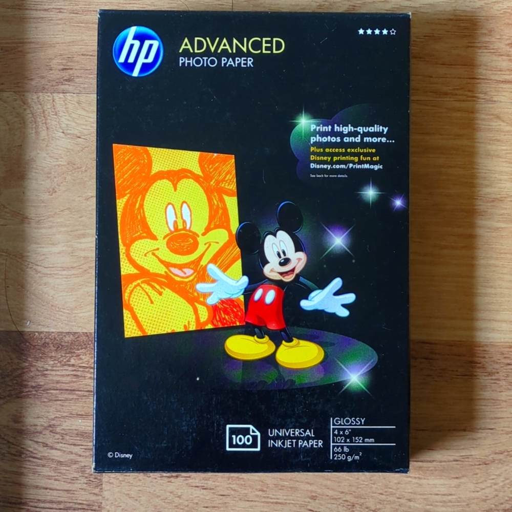 Brand new HP advanced photo paper 100 sheets